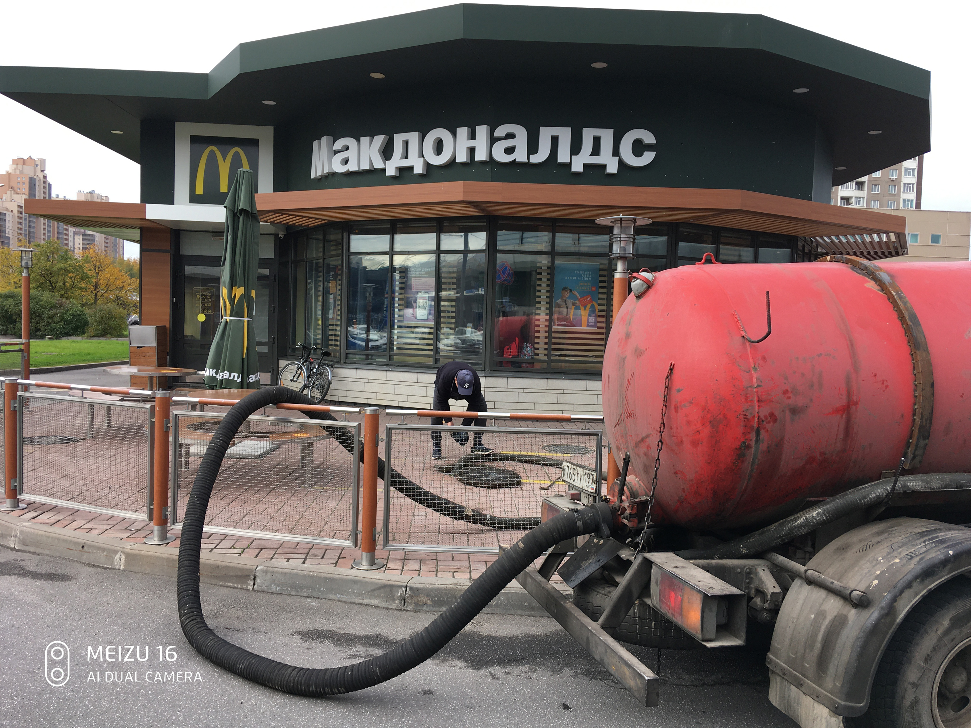 Отзыв о работе Илососной Машын в Ленинском районе